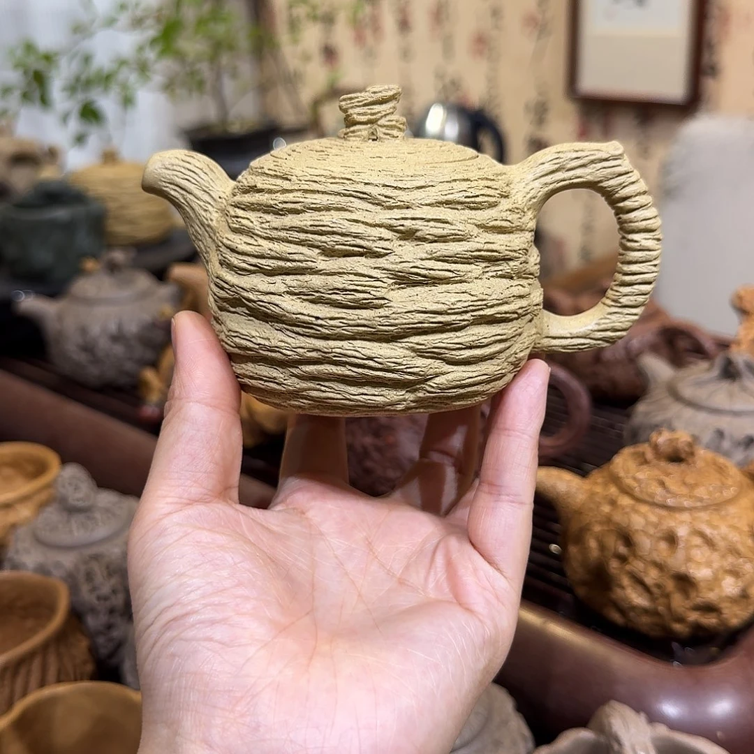 紫砂茶壶本绿供春