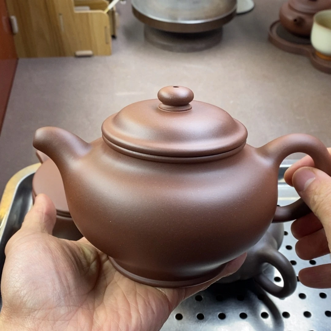 紫砂茶壶大亨掇只容量650毫升左右