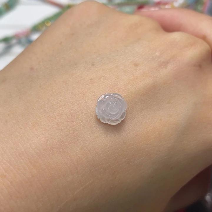 粉***晶银S925镶嵌戒指翡翠79900000