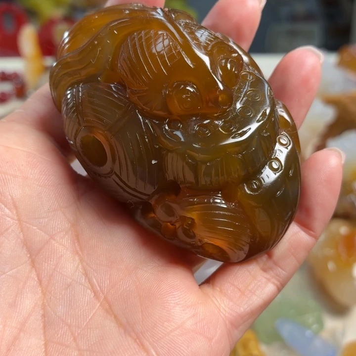 玛瑙/玉髓未镶嵌吊坠(不含链)