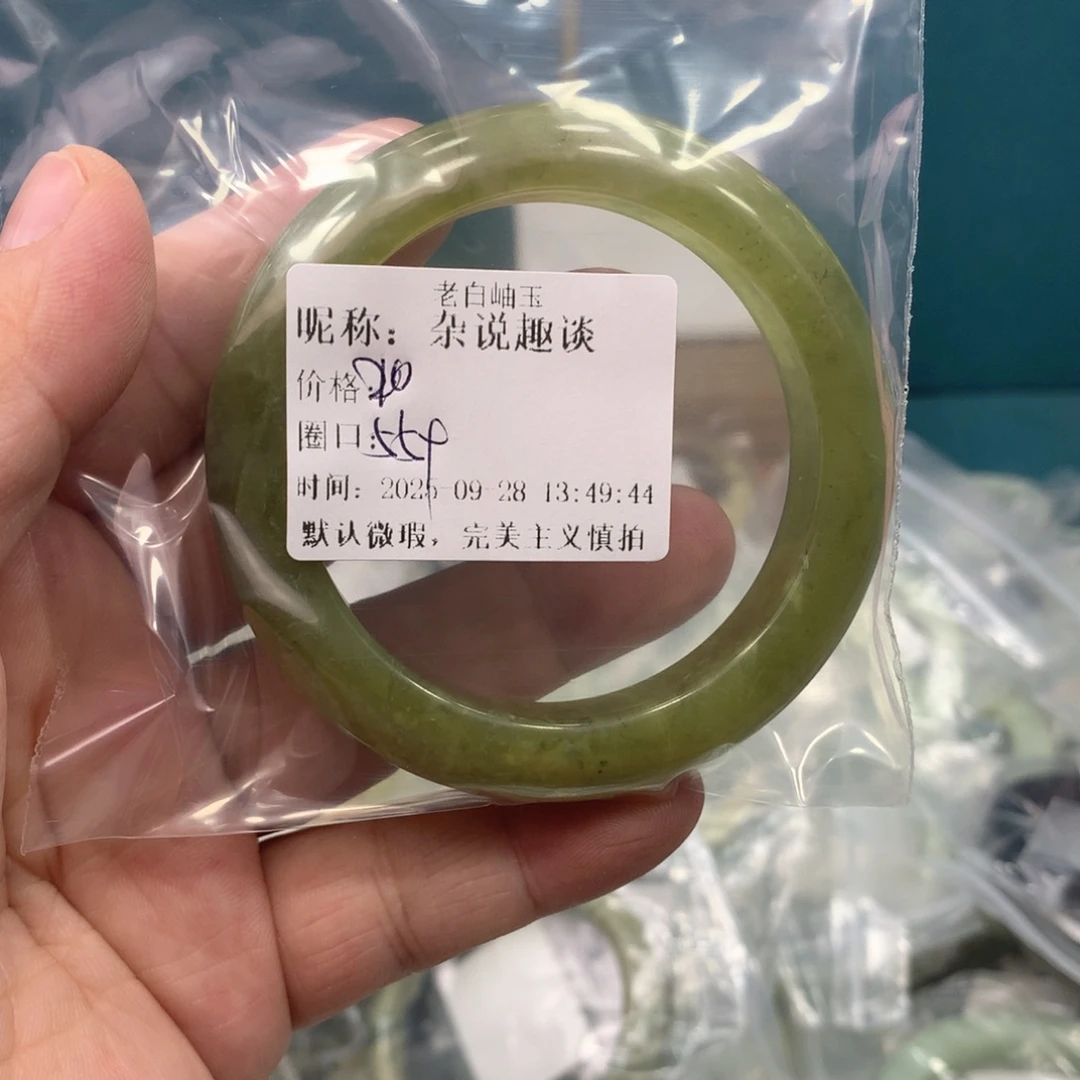 杂***谈蛇纹石玉未镶嵌手镯