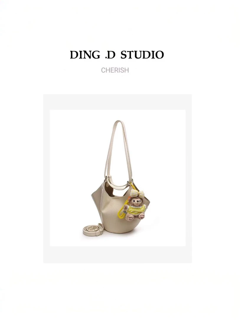 【雪莉玫】DING.D新品百搭简约单肩休闲时尚气质ins女包ST0683