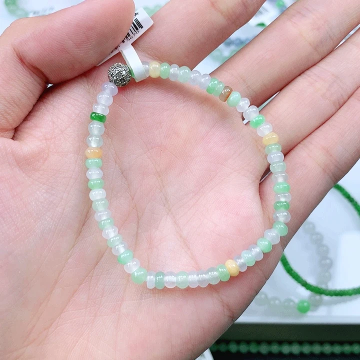 未镶嵌手链翡翠翡翠