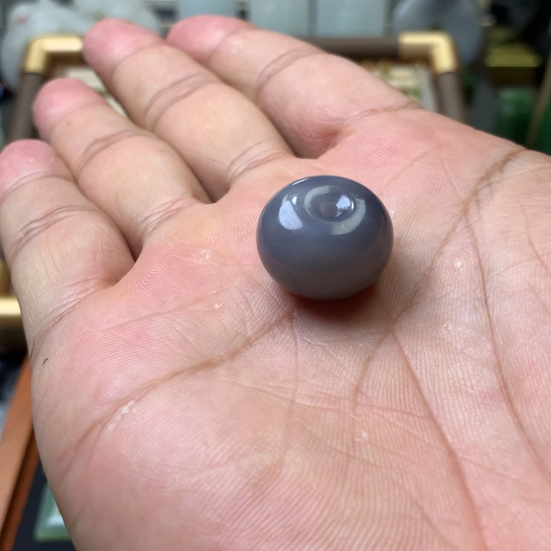 和田玉颈饰未镶嵌双*平安扣