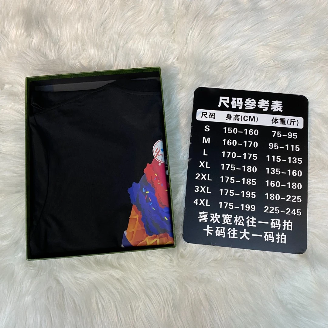 5986新款潮牌2025纯棉T恤休闲宽松圆领夏季半袖短袖男体恤打底衫