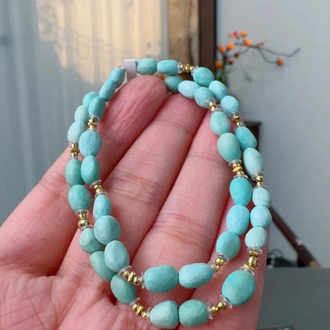 未镶嵌绿松石珠宝奇石