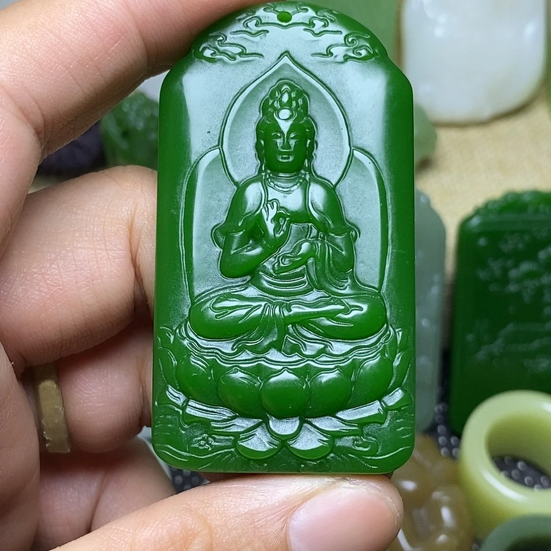 颈饰未镶嵌和田玉