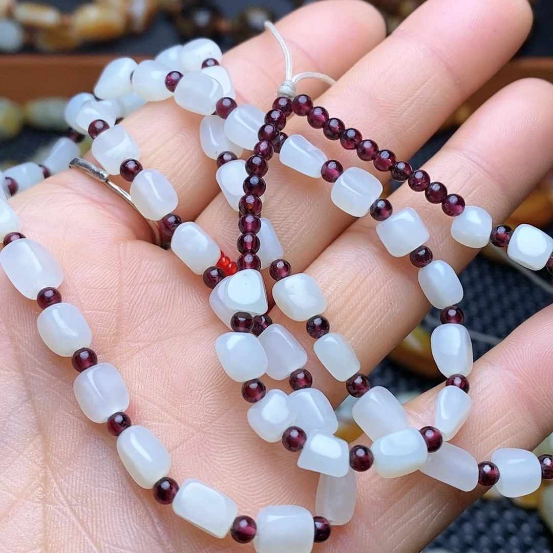 和田玉手链未镶嵌