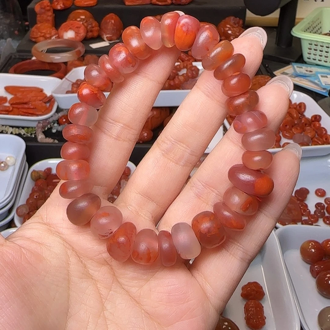 南红玛瑙未镶嵌吊坠(不含链)