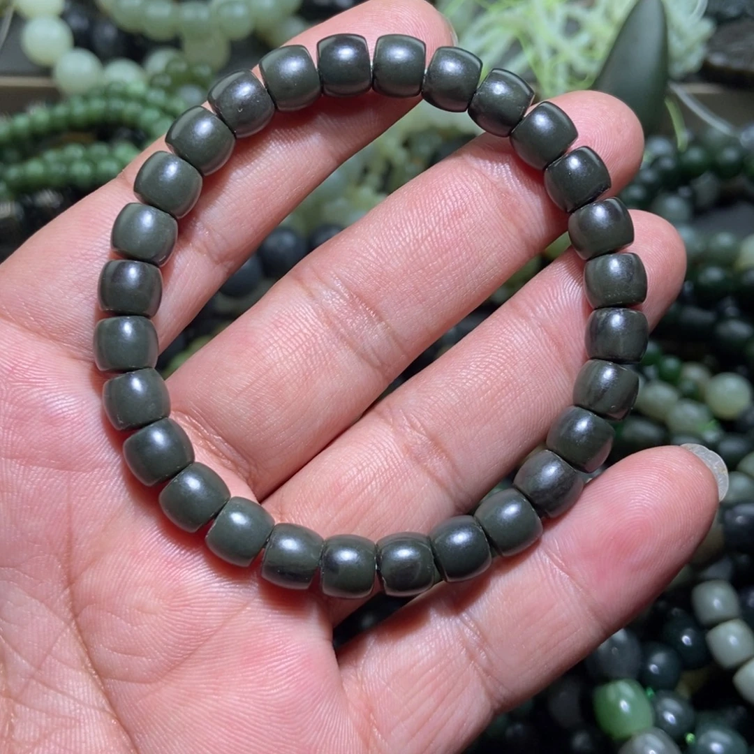 和田玉（糖玉）未镶嵌手链