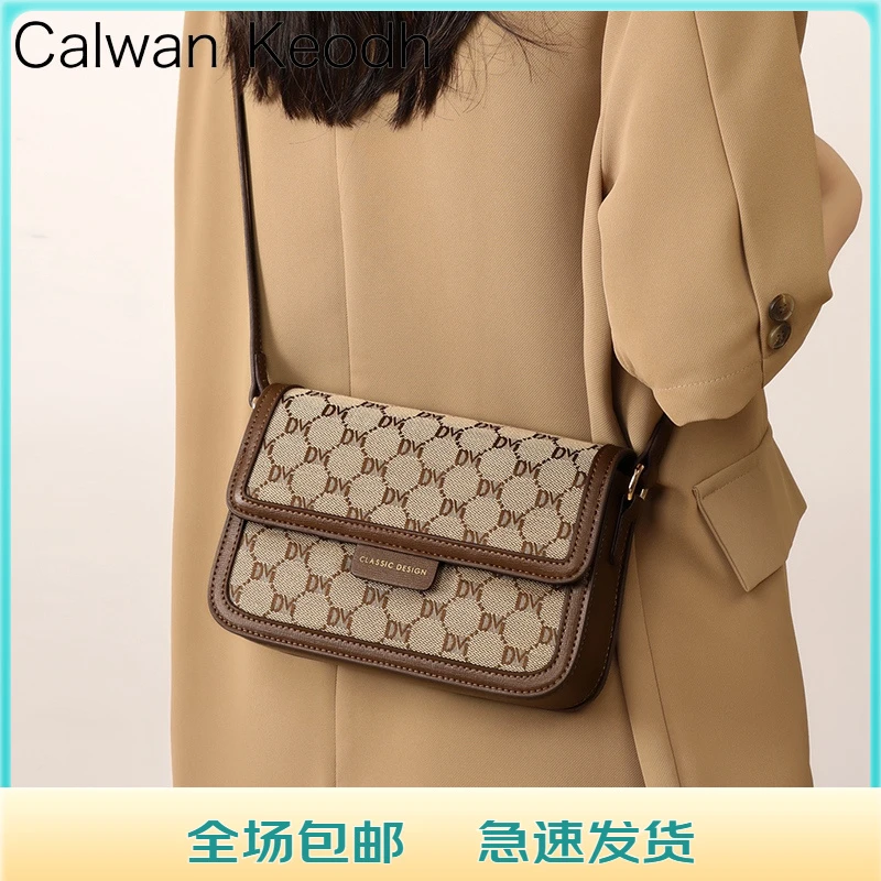 Calwan Keodh包包女2025新款ins斜挎小方包生日圣诞礼物送女生