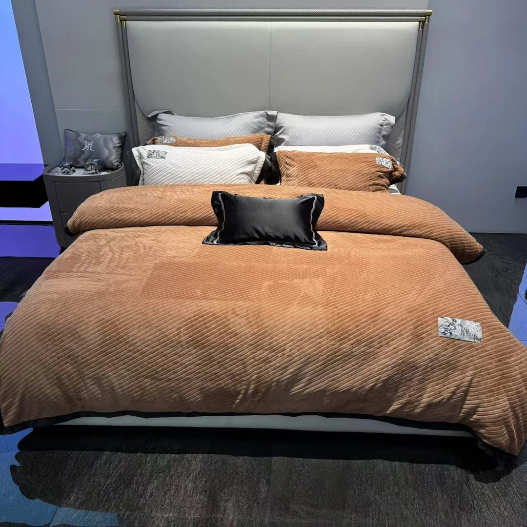 【展厅C位】Jo&Maloe  奶丝绒四件套超细旦牛奶棉绒 伊洛利娅