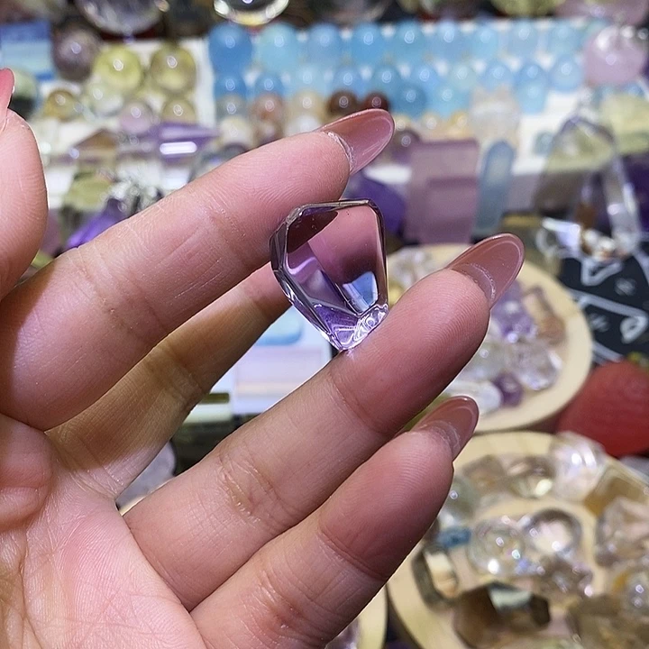 珠宝半成品水晶未镶嵌