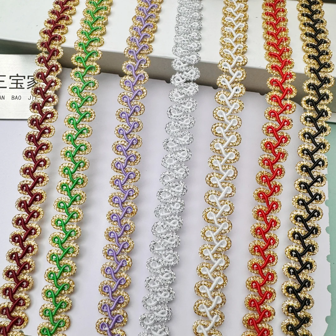 【买二送一】新小香风人字形花边节日装扮用品
