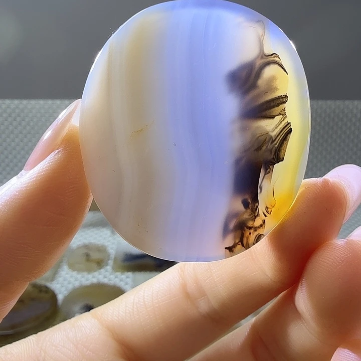 玛瑙/玉髓未镶嵌吊坠(不含链)68