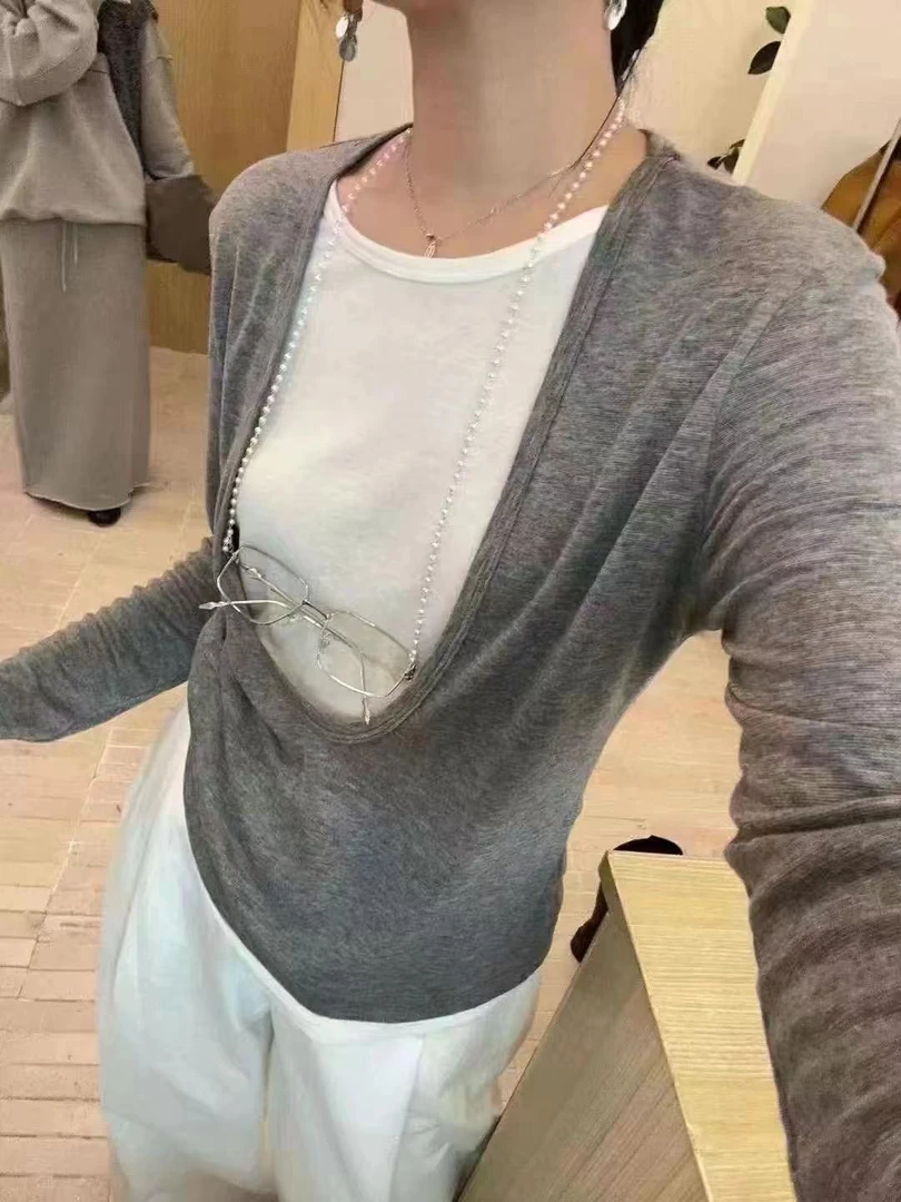 春季新款假两件时尚小衫