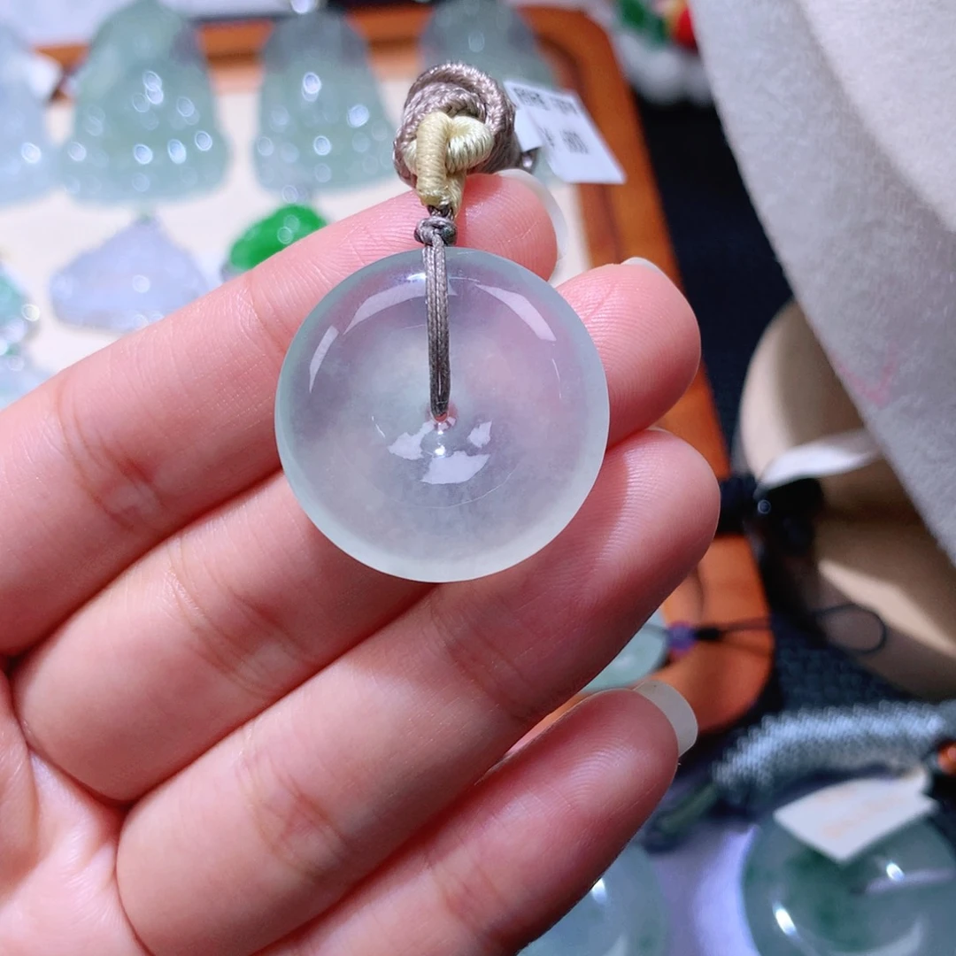 颈饰未镶嵌翡翠扣子26.3*5.6