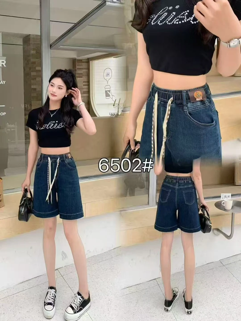 微胖女装/按照编码购买选码数直筒老爹裤烟管裤牛仔裤女