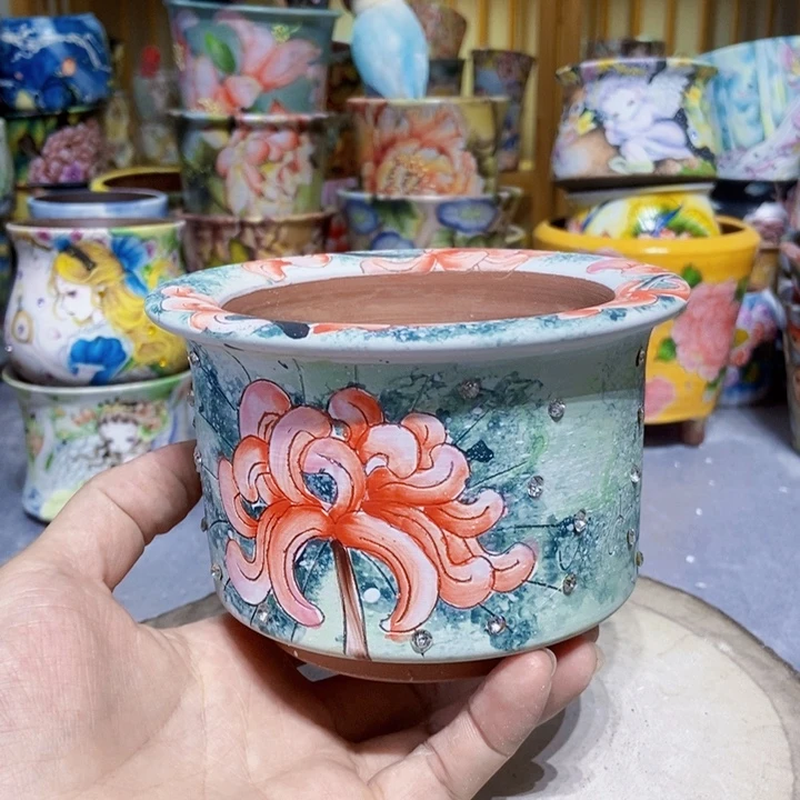 景德镇艺术手绘作品