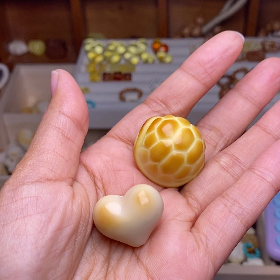 猴头核桃吊坠爱心富甲