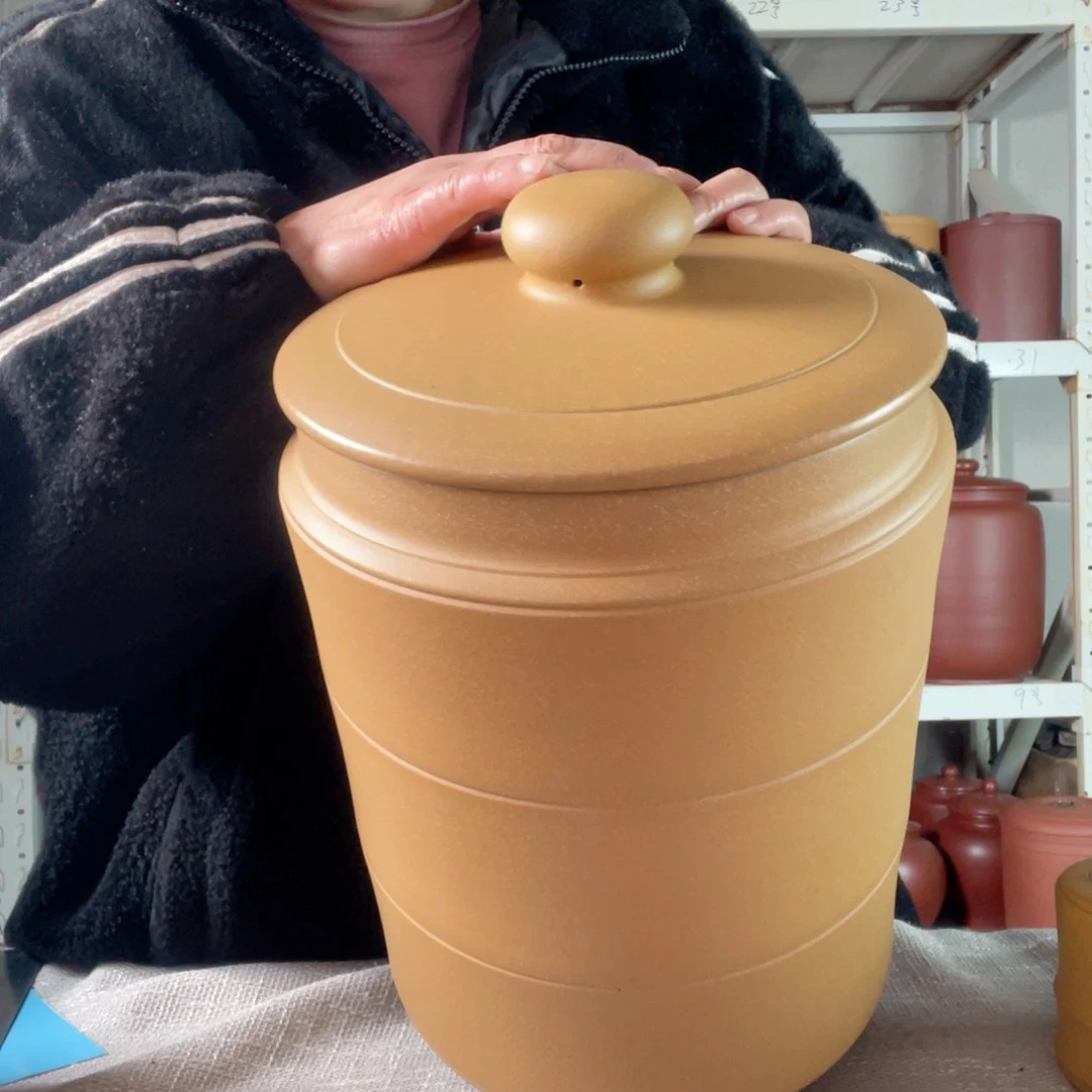 紫砂茶叶罐今天晚上