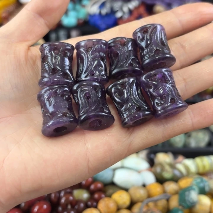 浮***～玛瑙/玉髓未镶嵌颈饰
