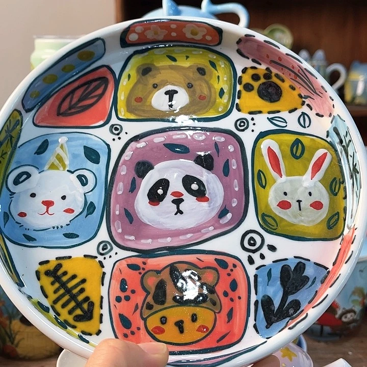 陶景德镇釉下手绘陶瓷