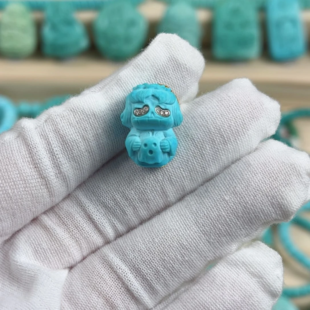 未镶嵌绿松石阿呆