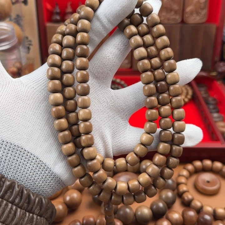 檀香木9.10桶珠108供奉香 精品