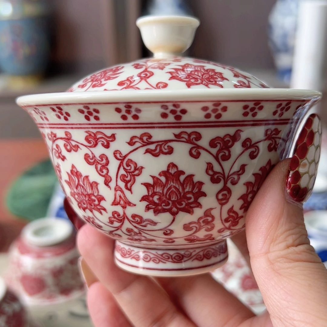 摆件王*鹅景德镇毛仔柴窑主人杯