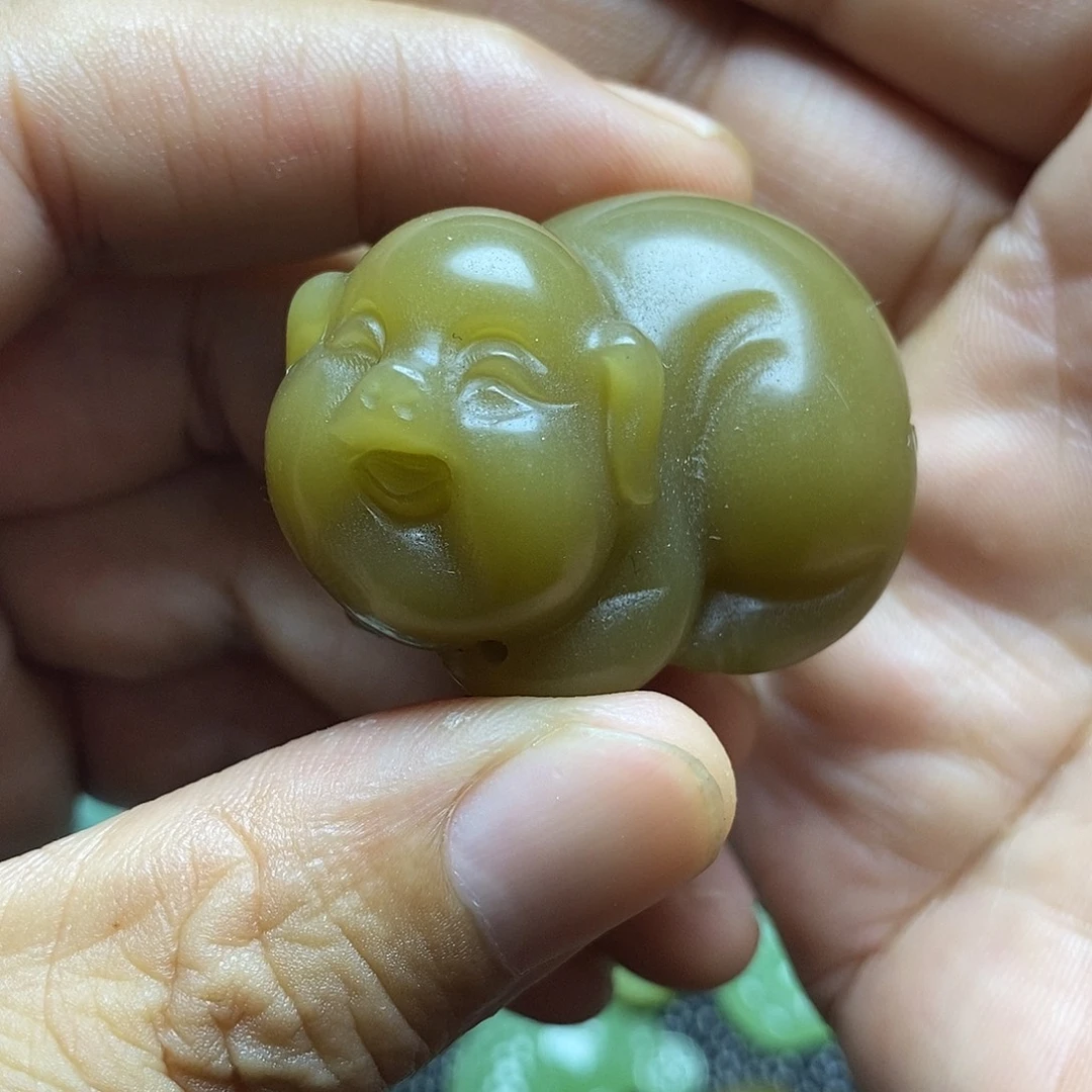 颈饰未镶嵌和田玉