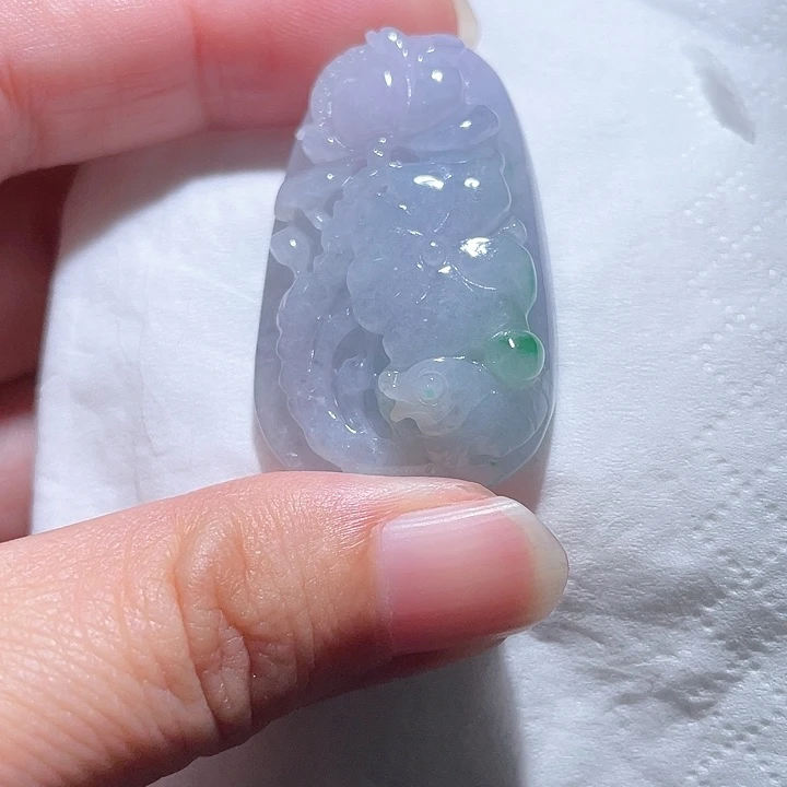颈饰未镶嵌翡翠天