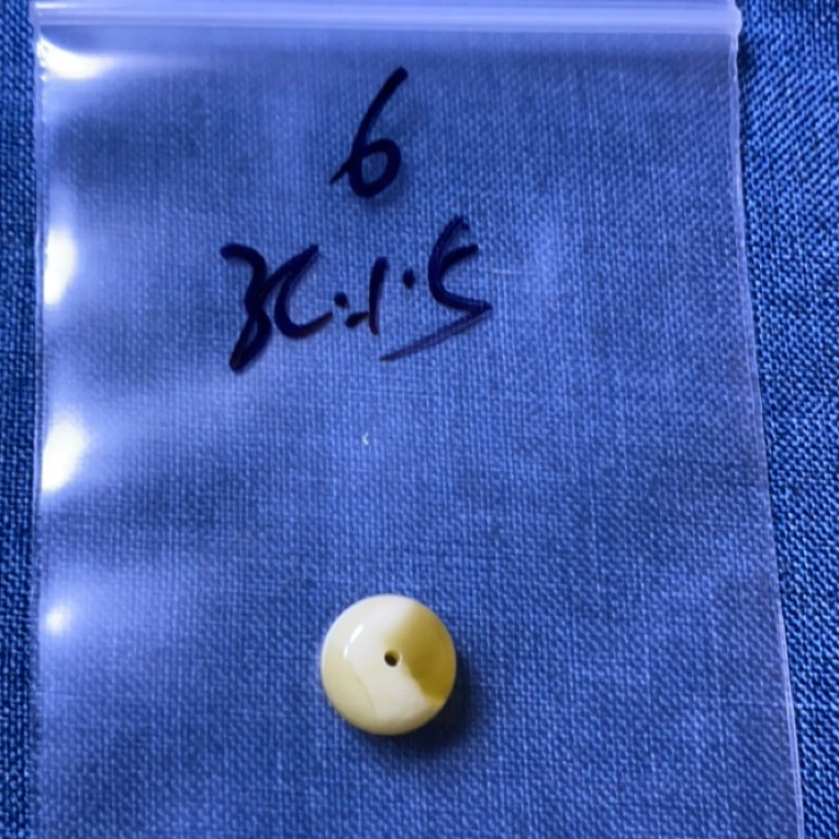 天然蜜蜡金白12加扁珠