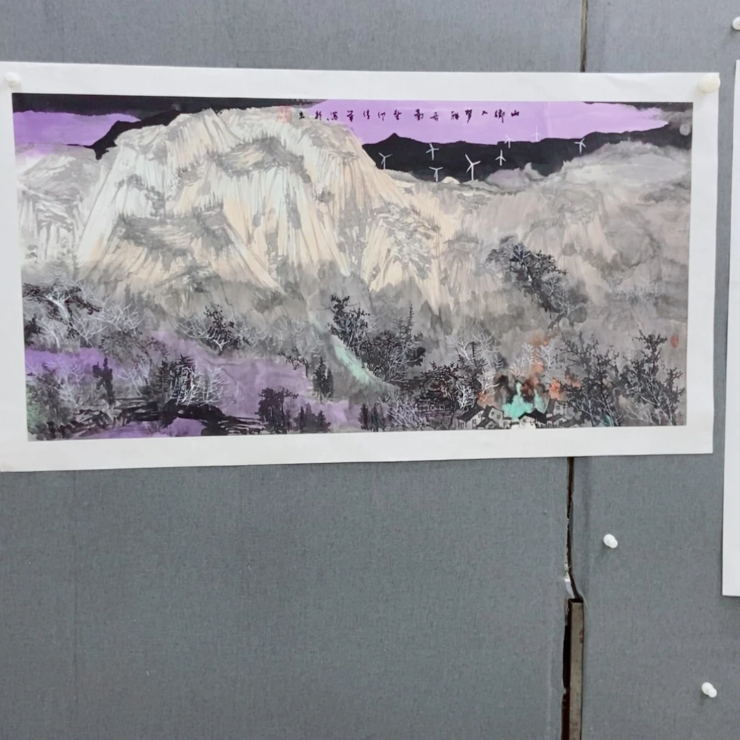 在***情国画手写手绘国画136