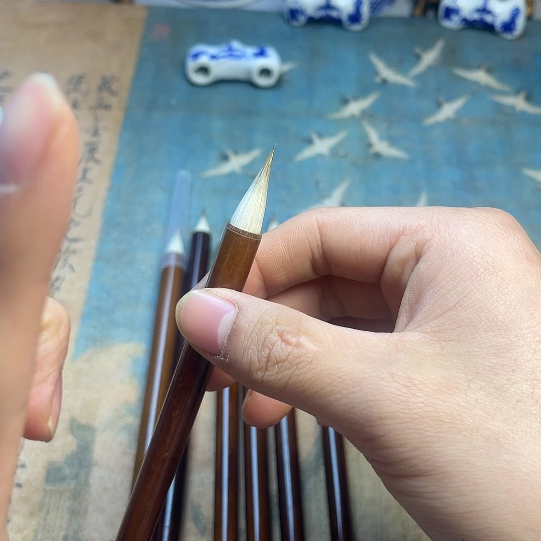 单支放宋工艺鸡距笔直播福利