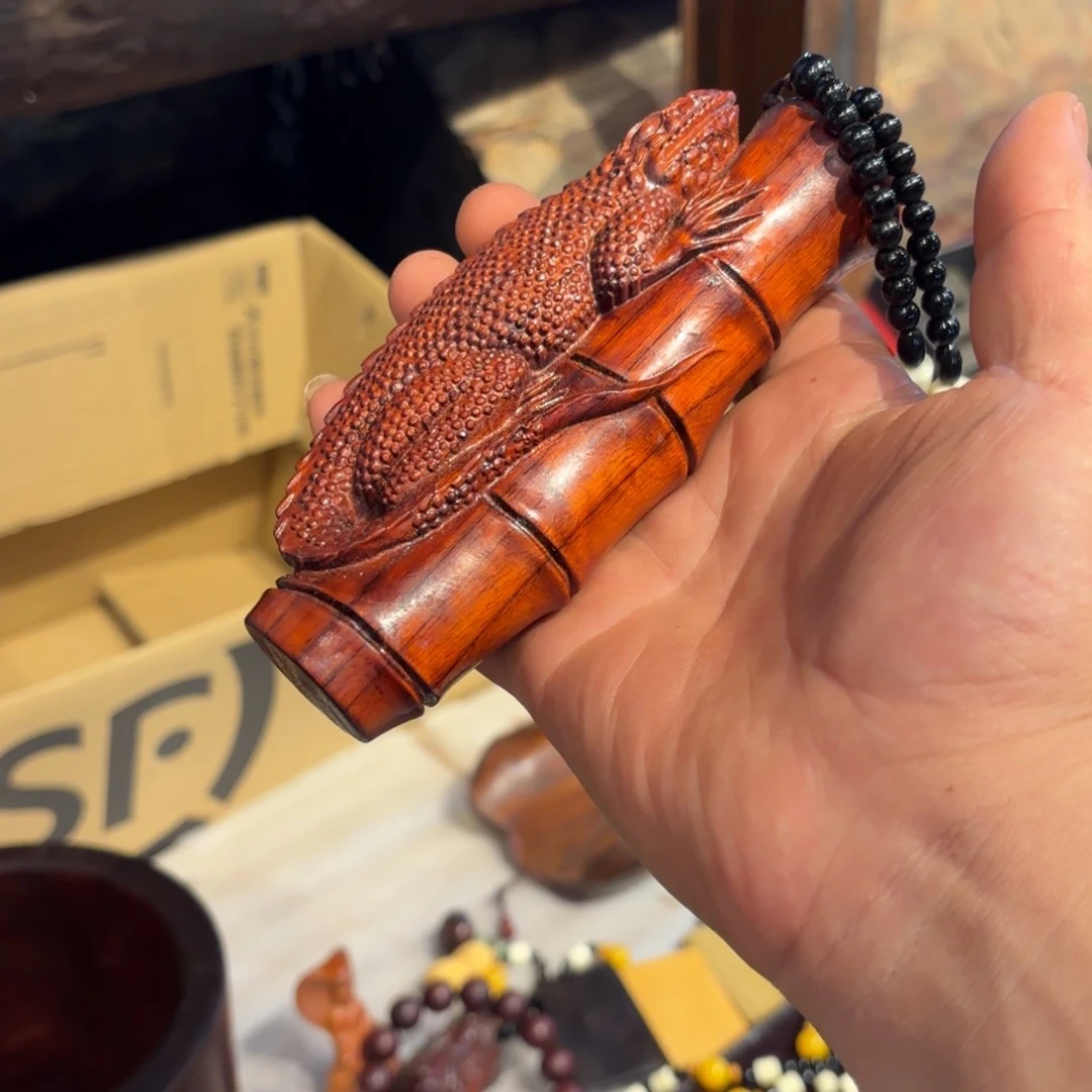 一物一拍血檀编码蜥蜴