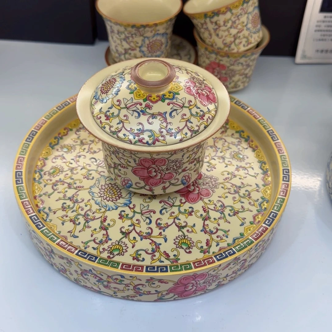 这些盖碗真好看！！！