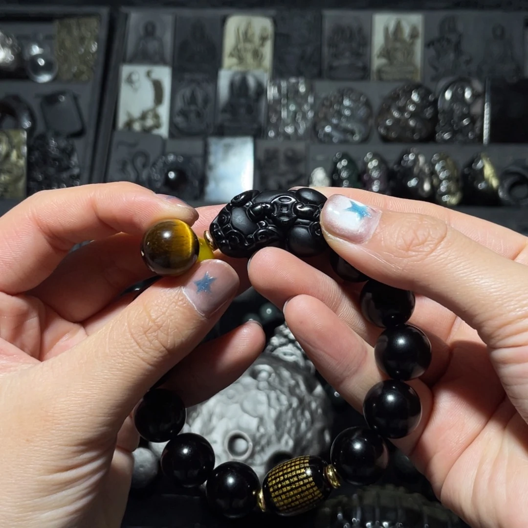 ****$黑曜岩未镶嵌珠宝奇石