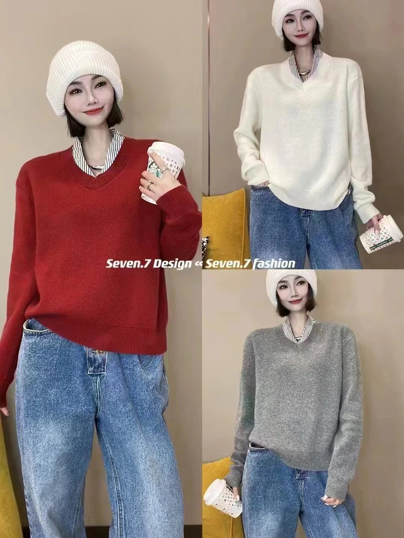 〖蕙子严选〗ZH 8835新款羊毛设计款开衫