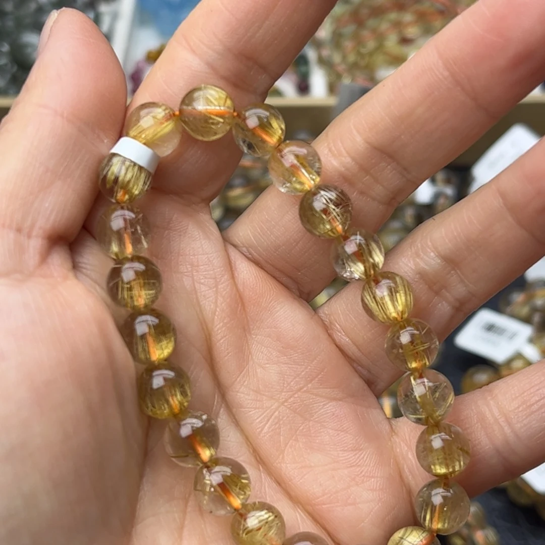 水晶手链未镶嵌天然