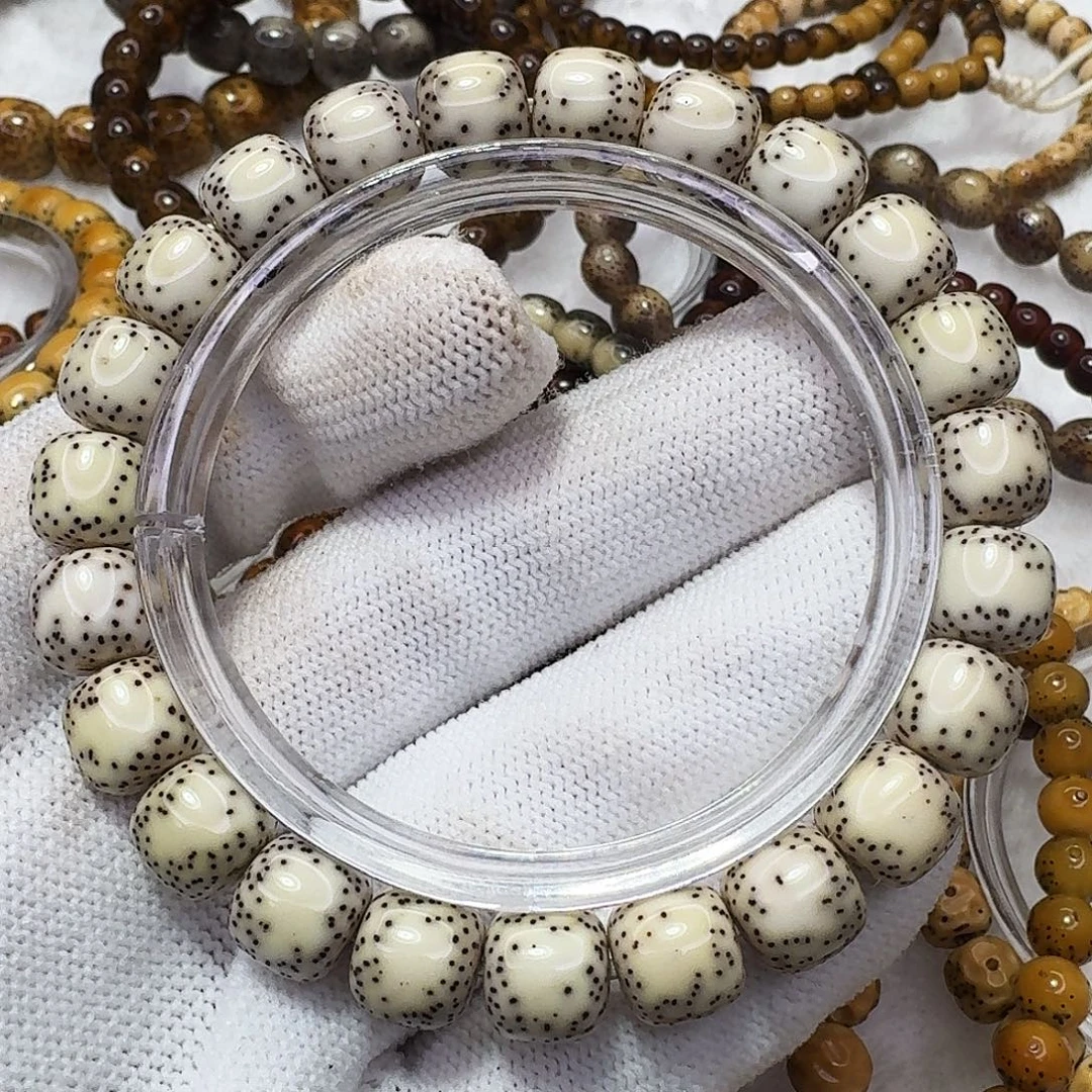 星月菩提吊坠10侧留白月朗星稀