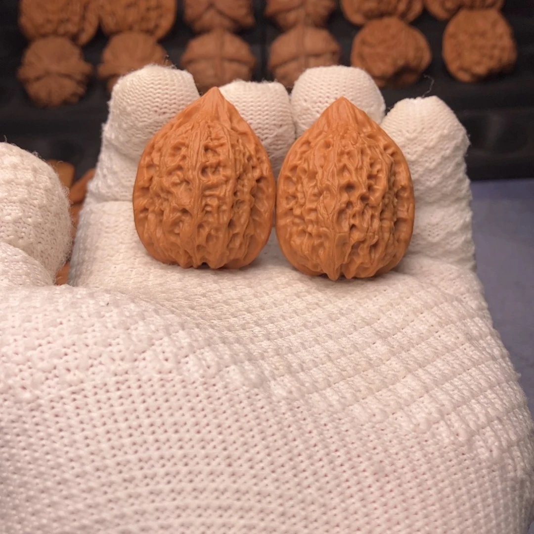 文玩核桃把件冬沈鸡