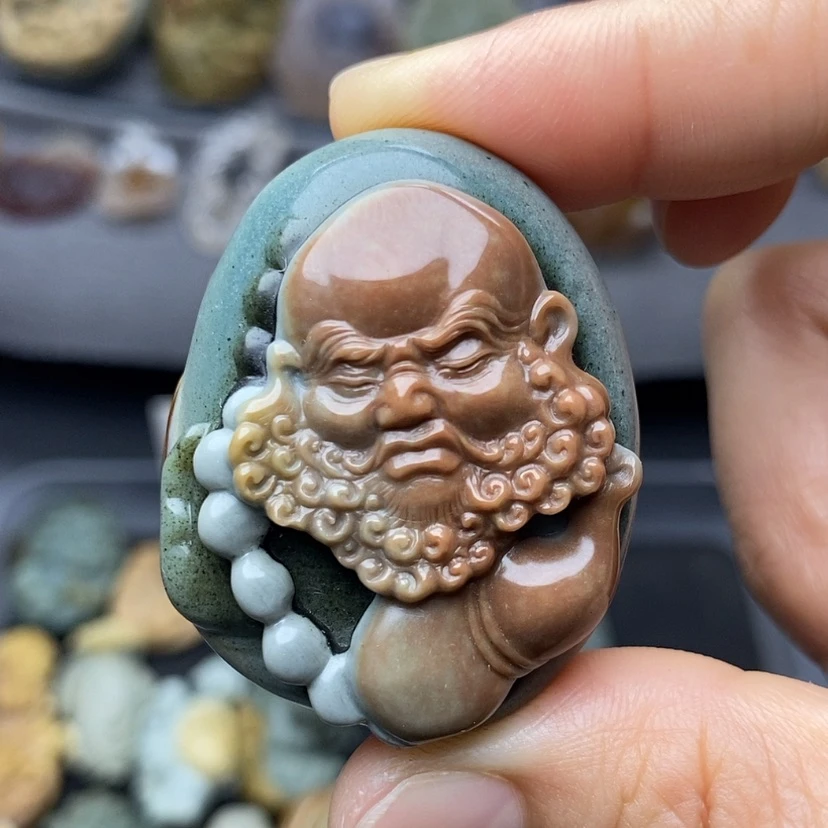 【闪购商品】未镶嵌定制石英质玉十二生肖手持