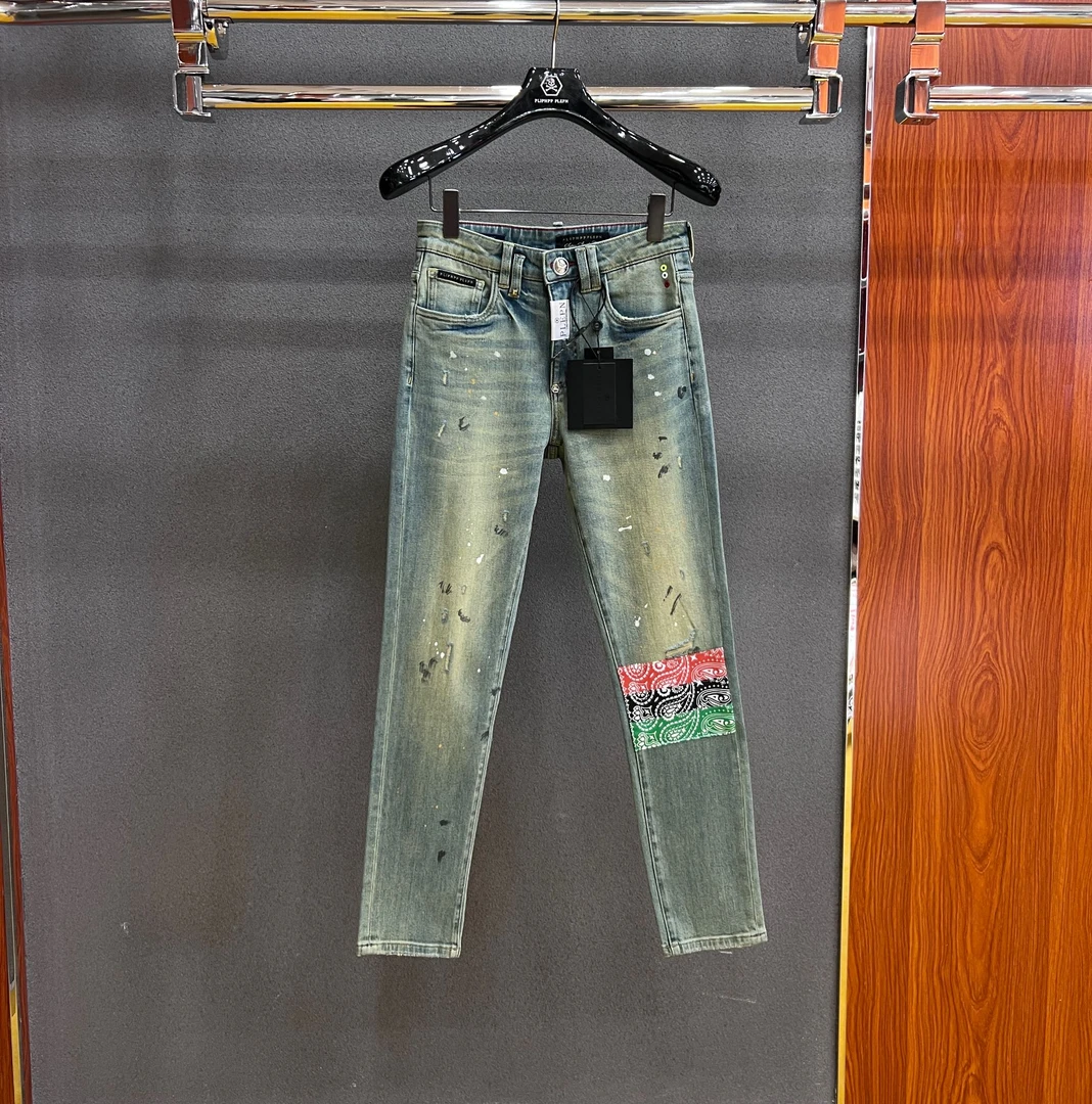 PLIPHPP PLEPN海娜花男士修身小直筒裤潮流柔软耐磨轻奢9926