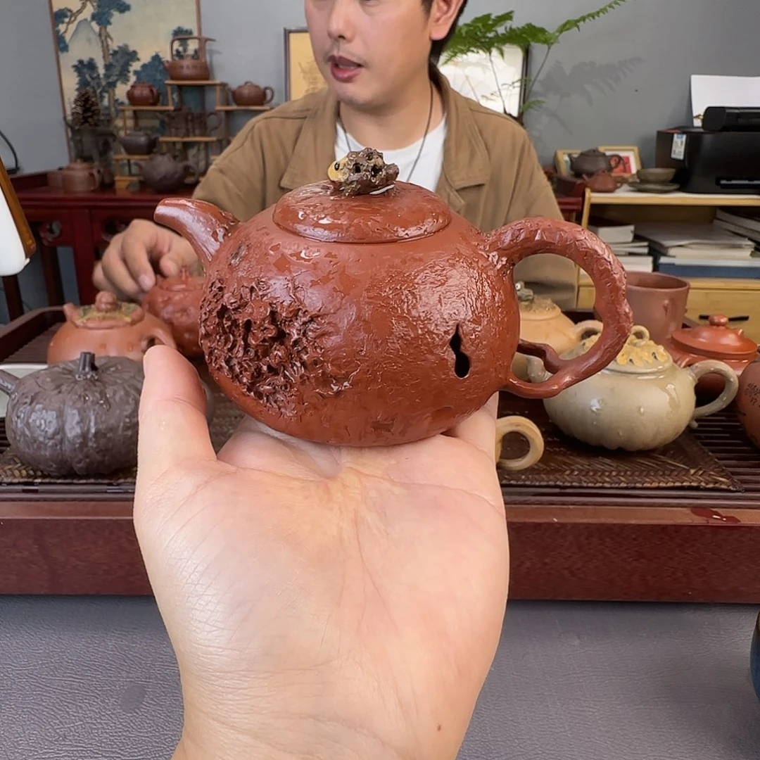 高***水紫砂茶壶宜兴紫砂壶