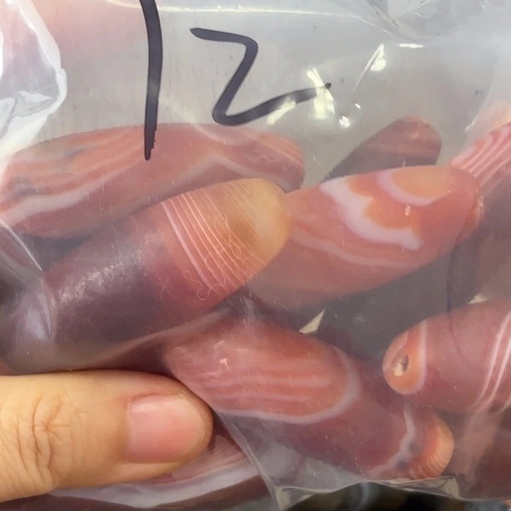 枫***语玛瑙/玉髓未镶嵌颈饰