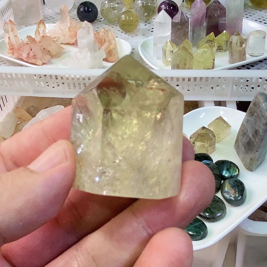 水晶珠宝半成品未镶嵌吃****福