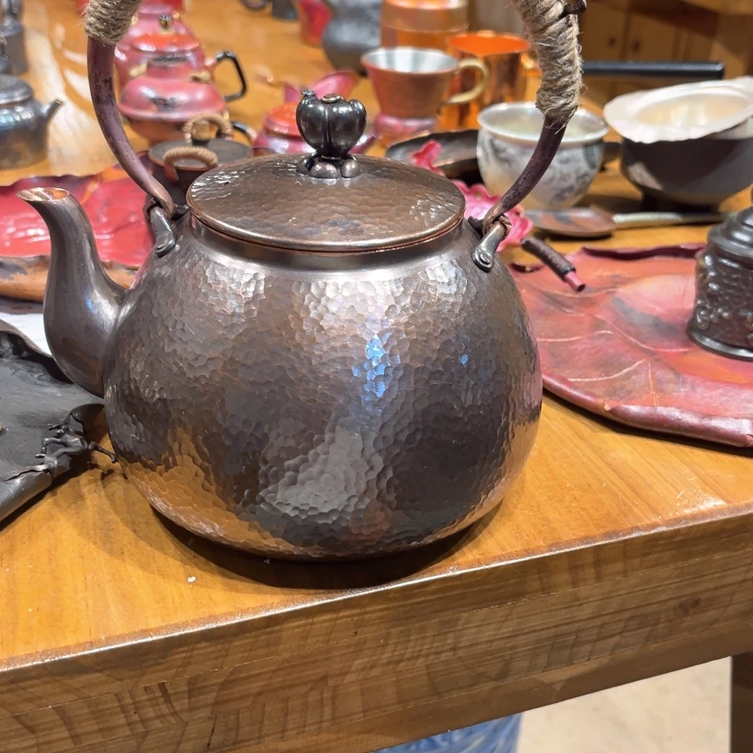 1350复古大壶手工锻打工艺