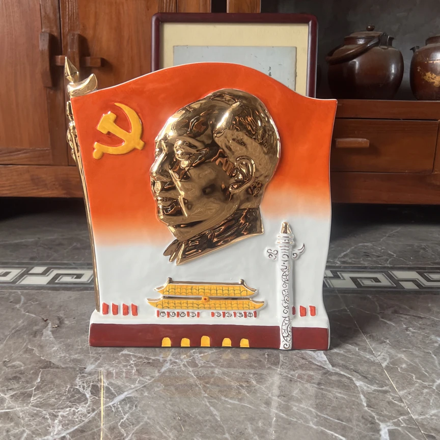 毛主席像陶瓷摆件40公分