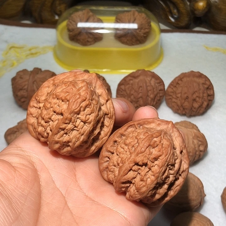 把件文玩核桃42蚂蚁沟